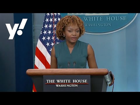 WATCH LIVE: White House press briefing with Press Sec Karine Jean-Pierre