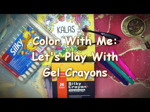 Color With Me - Let's Play With Gel Crayons
