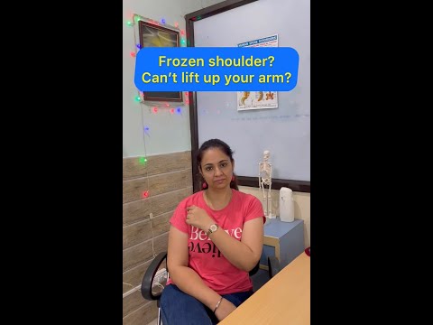 Frozen Shoulder? Try these tips || Dr. Harpreet Kaur (PT) #frozenshoulder #frozenshouldertreatment