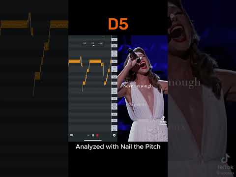 Vocal pitch analysis - Loren Allred Never Enough #vocals  #musical  #acapella  #NailThePitch