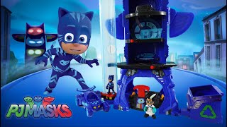 PJ Masks Deluxe Battle HQ Preschool Toy