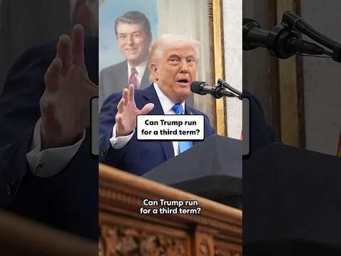 Can Trump serve a third term?