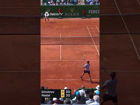 Dimitrov UNBELIEVABLE Shot From The Floor 🤯