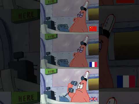 No This is Patrick  in different languages PART 2 #shorts