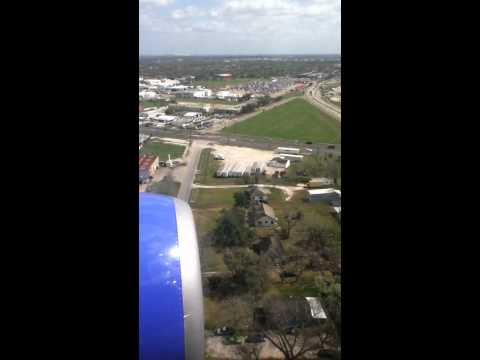 Southwest Airlines Landing at Houston Hobby ( KHOU ) coming from El Paso Intl Airport ( KELP )