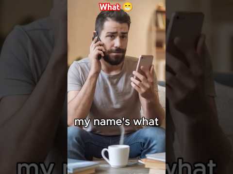 "How NOT to Handle a Phone Call 🤔☎️" | learn English lets practice #shorts