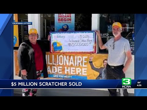 $5 million scratcher sold in small California community