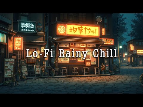 Rainy 90s Japanese Lofi Hiphop - Cozy Lofi Chill Beats Late Night City Walk Background Music