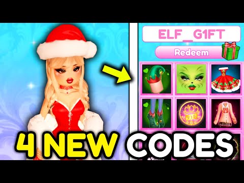 ALL 4 NEW *SECRET CODES* IN DRESS TO IMPRESS + *FREE VIP* | (Roblox DTI Codes)