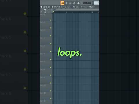 HOW TO TURN A LOOP INTO A FULL BEAT ON FL STUDIO! #flstudio #flstudiotutorial #musicproduction