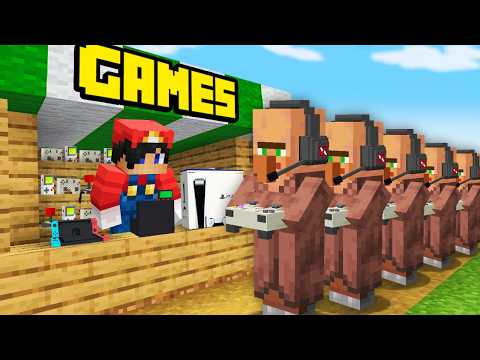 Minecraft, But I Open A Video Game Store!
