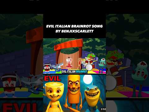 Evil Italian Brainrot Song Animated Video (Evil Tralalero Tralala Song)