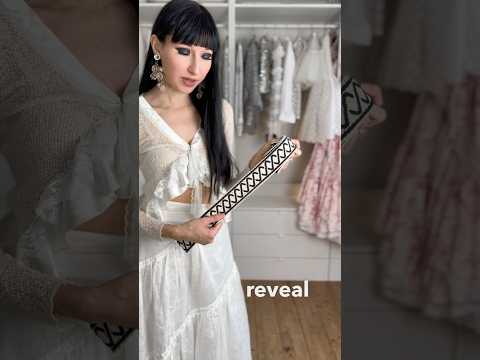 Creating a stylish outfit with limited inspiration and belt name reveal #shorts