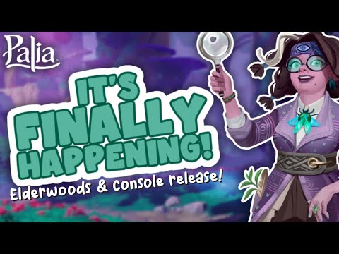 Elderwoods & Console release is COMING! Trailer deep dive and reaction!