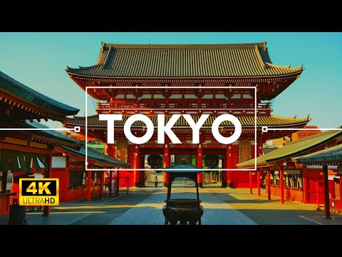 Tokyo 4K - A Perfect Video about a Beautiful City and Relaxing Music #4k #travel #travel #japan