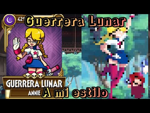 Dibujando variantes perronas de Skullgirls: Annie Guerrera Lunar.