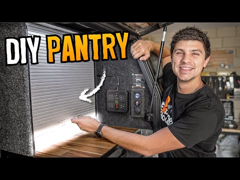 Building A Custom DIY Pantry In My Canopy Setup!
