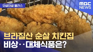 [와글와글 플러스] 브라질산 순살 치킨집 비상‥대체식품은? (2025.05.20/뉴스투데이/MBC)