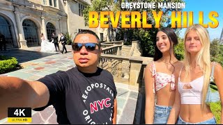 Beverly Hills,California/Greystone Mansion🌴🌴[4K]🚶🏻‍♂️