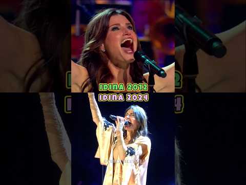 Idina Menzel 'DEFYING GRAVITY' Warcry 2012 vs 2024
