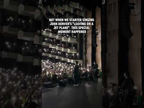 Massive choir sings 'Leaving On A Jet Plane' - John Denver