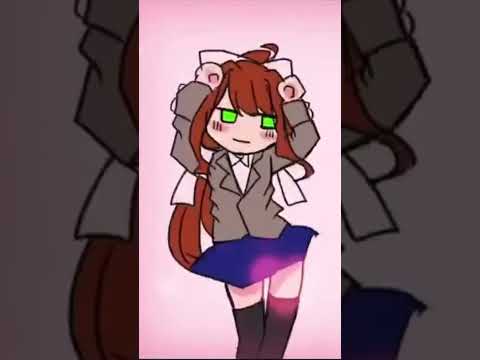 Monika 🧑‍🦽🧑‍🦽 #anime #cute #dance #dokidokiliterature