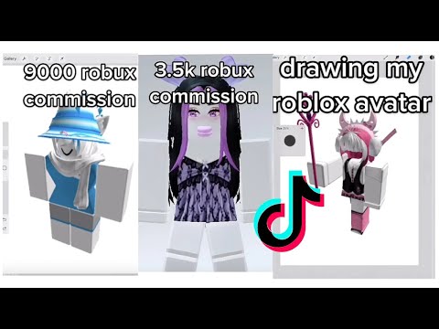 ttzewo's roblox art commissions tiktok compilation