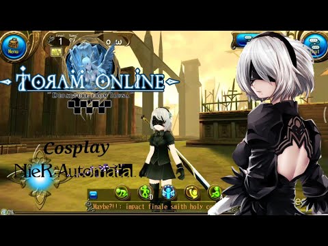 Toram Online - Cosplay Nier Automata 2B