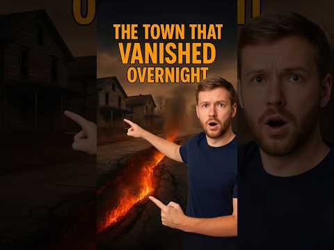 This American Town Vanished Overnight… And It's Still Burning 🔥 #centralia #mystery #shorts