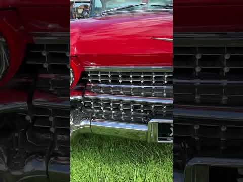 Stunning 1959 Cadillac 6.4 litre, creating huge interest at a show.