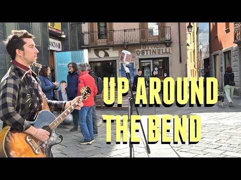 Up Around The Bend (CCR) - Acoustic Cover, live in Aosta