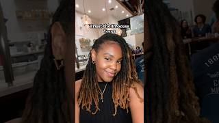 Black Girl Loc Journey🌻 #locjourney #starterlocs #babylocs #locgrowth #hairgrowth #hairgrowthtips
