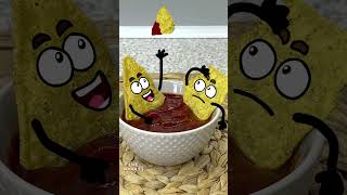 Life Doodles | Nachos in sauce 😂 #lifedoodles #shorts #animation #doodles
