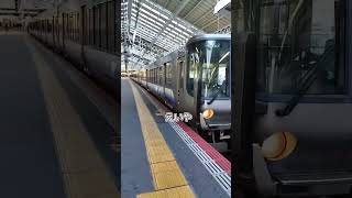 マジで泣きそうになった() #鉄道 #jr #223系