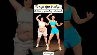Exercise to lose weight fast at home #shortsvideo