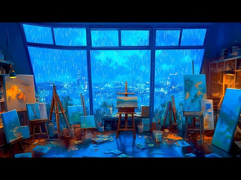 Stop Overthinking ☔ Pluviophile Lofi ☔ Rainy Lofi Songs To Make You Calm Down And Feel Better