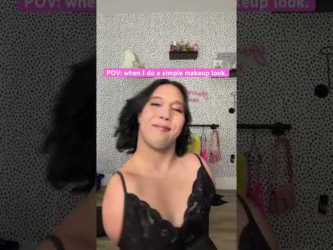 #ad Not boring. Just simple!🤭  #viral #trending #makeup #beauty #music #song