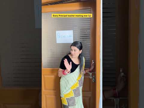Every Principal teacher meeting ever 👩‍🏫 #shorts #ytshorts #sejalgabashorts #teacherlife