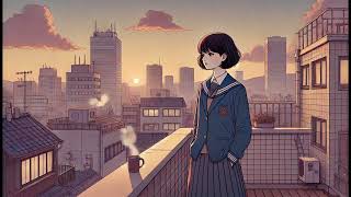 City Rooftop at Dawn - Lofi Beats for Relaxation and Reflection