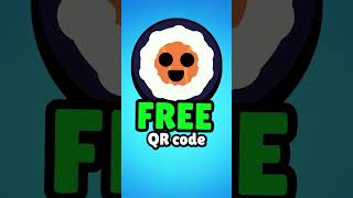 How To Get MORE Sushi Rolls FAST in Brawl Stars! (QR CODE) #shorts #brawlstars