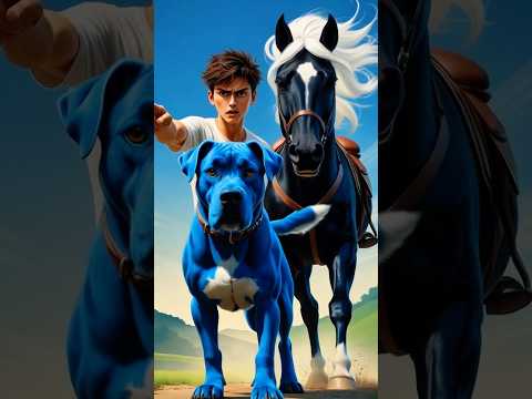 The owner tells the dog to run #shorts #ytshorts #aistory