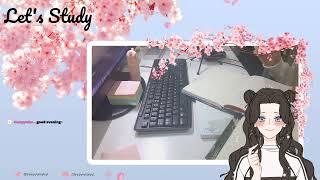 Study with me! Chill vibes keyboard ASMR LIVE 勉強ライブ