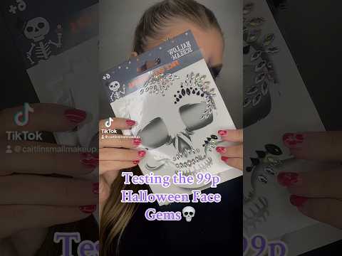 Easy Halloween Makeup💀💜 #makeup #halloween #halloweenmakeup #makeuphack #shorts #viral