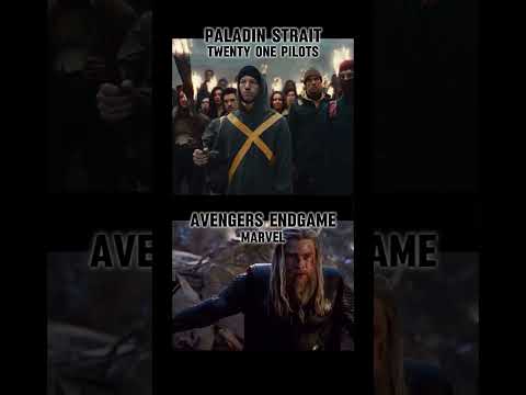Paladin Strait by Twenty One Pilots and Avengers Endgame comparison #twentyonepilots#clancy#endgame