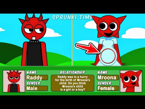 Incredibox Sprunki Retake But Human - NEW UPDATE (RELATIONSHIPS) - ALL NEW Characters Relationships!