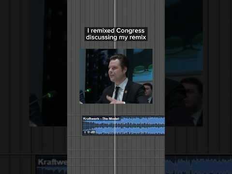 I remixed Congress discussing my remix