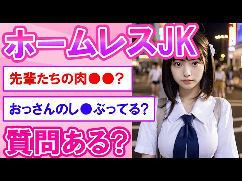 ホームレスJKだけど質問ある？【2ch】【ずんだもん】【ゆっくり解説】