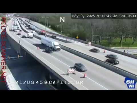 Milwaukee County Police Scanner - Live Incident Cams - In Real Time!