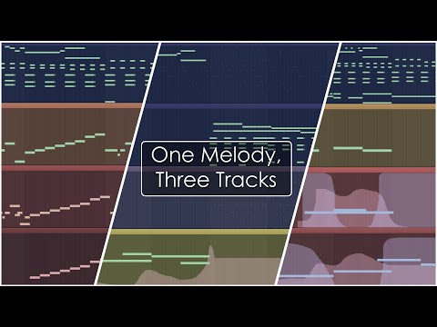One Melody, Three Tracks