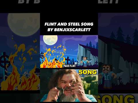 Flint And Steel Song Minecraft Movie! 🎶 (Chicken Jockey Meme)